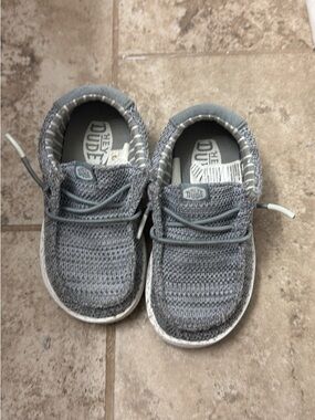 Kids' Hey Dudes in Gray sz 8c